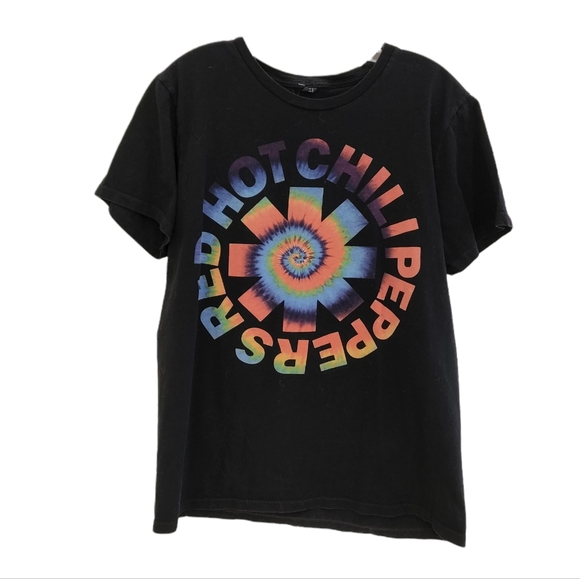the Rolling Stones Other - Red Hot Chili Peppers Tie Dye Band Tee